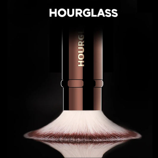 Hourglass Makeup Brush – Precision Blending Tool for Foundation, Powder, Blusher, Eyes & Brows