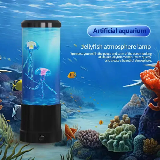Jellyfish Lava Lamp – Soothing LED Mood Light for Relaxation